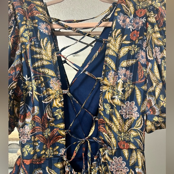 Floral Wrap Dress - Picture 5 of 5